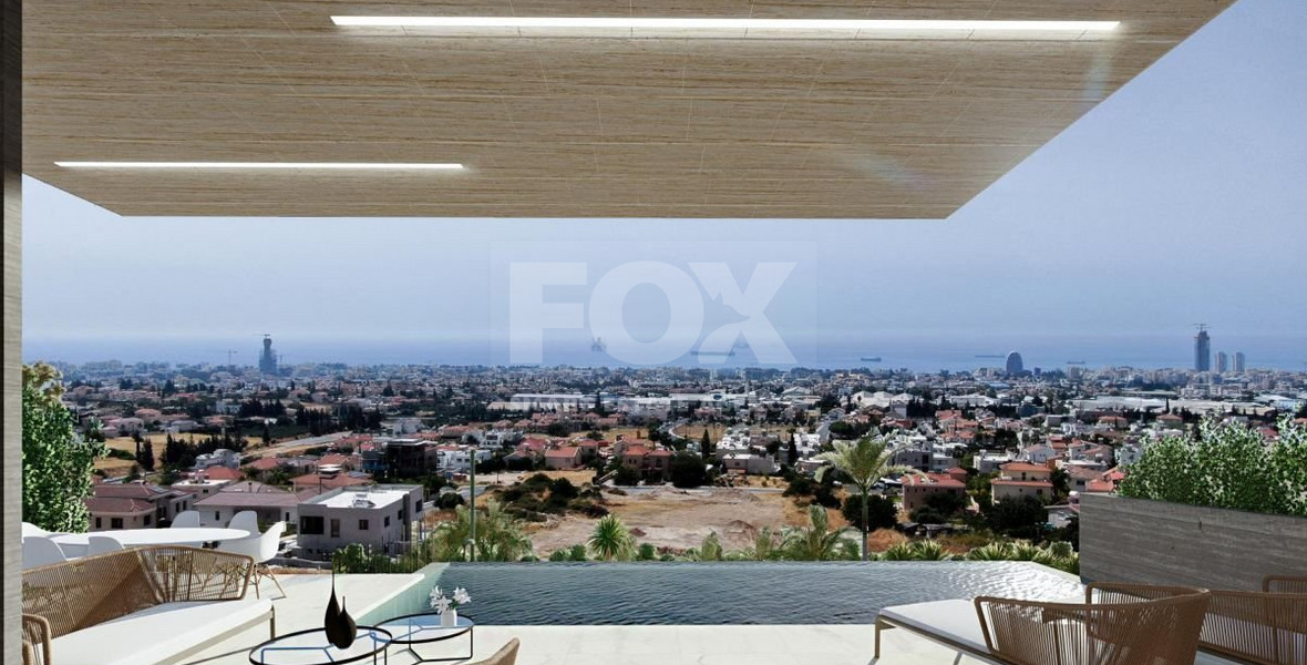 Three bedroom penthouse with private roof garden for sale in Agios Athanasios