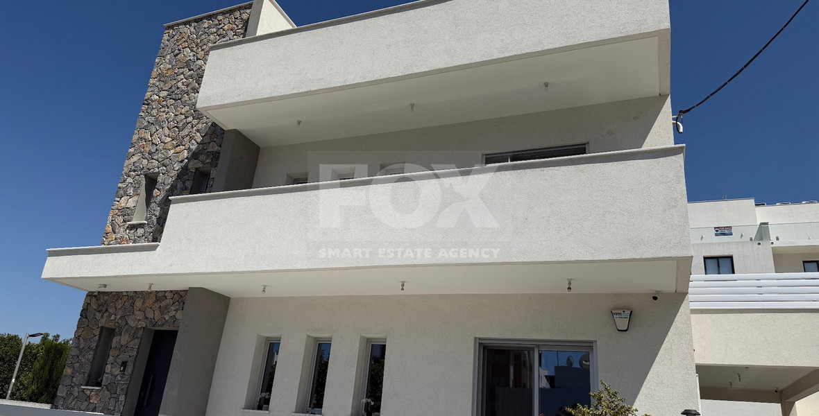 RENT: PARTIALLY  FURNISHED 3 BEDROOM UPPER LEVEL APARTMENT IN PAPAS AREA OF POTAMOS GERMASOGIAS