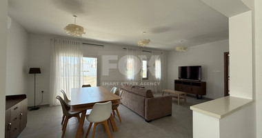 RENT: PARTIALLY  FURNISHED 3 BEDROOM UPPER LEVEL APARTMENT IN PAPAS AREA OF POTAMOS GERMASOGIAS
