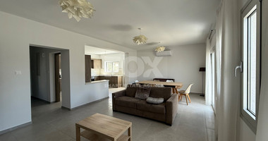 RENT: PARTIALLY  FURNISHED 3 BEDROOM UPPER LEVEL APARTMENT IN PAPAS AREA OF POTAMOS GERMASOGIAS