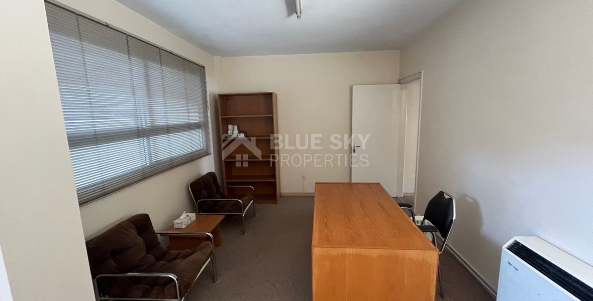 Spacious Office with Sea View for Rent in Agia Triada