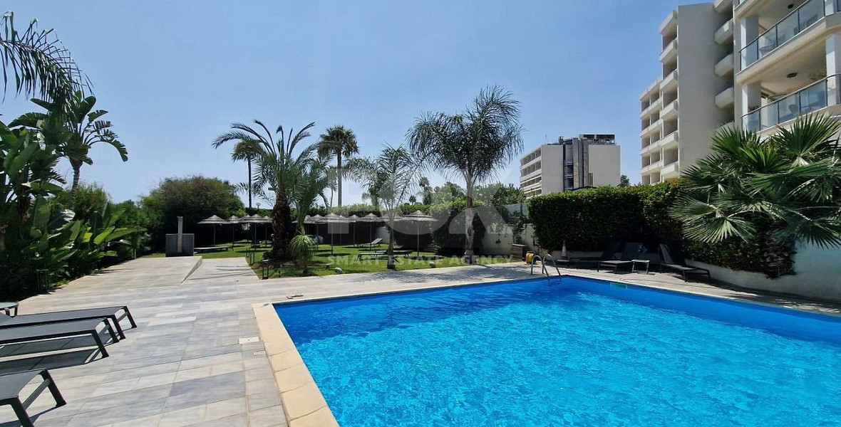 Ground floor 2 bedroom apartment for sale with private pool in Potamos Germasogeias, Limassol