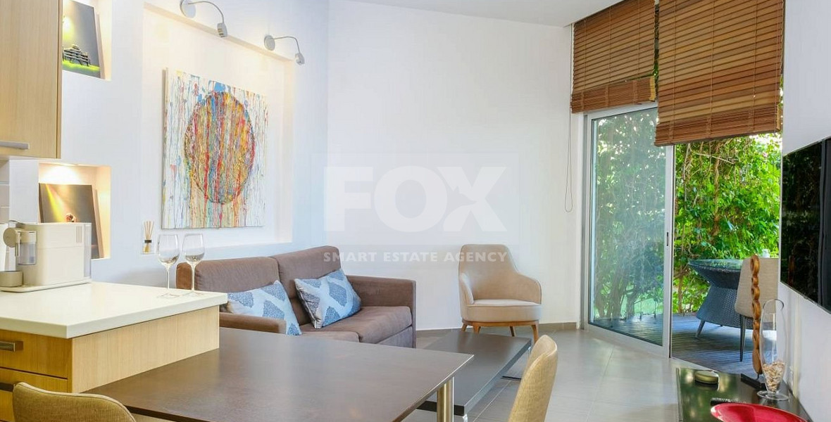 Ground floor 2 bedroom apartment for sale with private pool in Potamos Germasogeias, Limassol