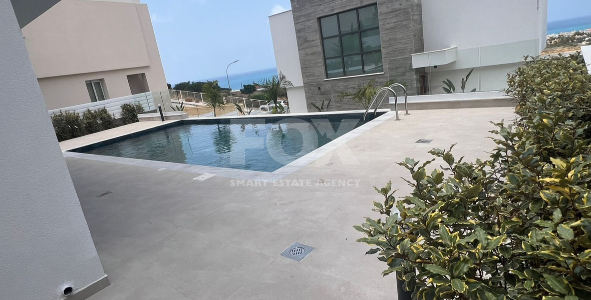For Sale: Modern Detached Villa with Sea View in Chlorakas