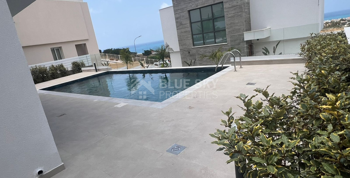 For Sale: Modern Detached Villa with Sea View in Chlorakas