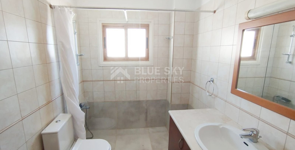 For Rent: Spacious Apartment in Quiet Green Agios Theodoros
