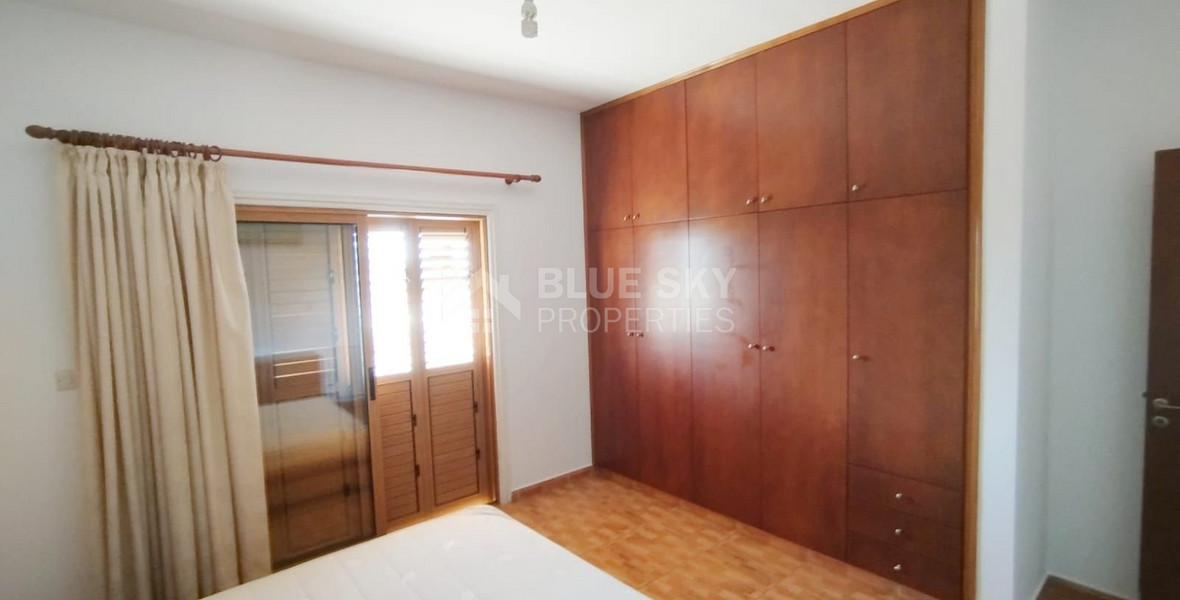 For Rent: Spacious Apartment in Quiet Green Agios Theodoros