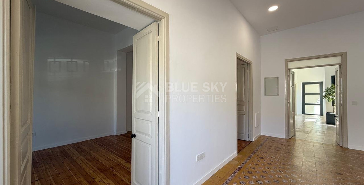 FULLY RENOVATED GROUND FLOOR OFFICE BUILDING FOR RENT IN AYIA TRIADA-LIMASSOL