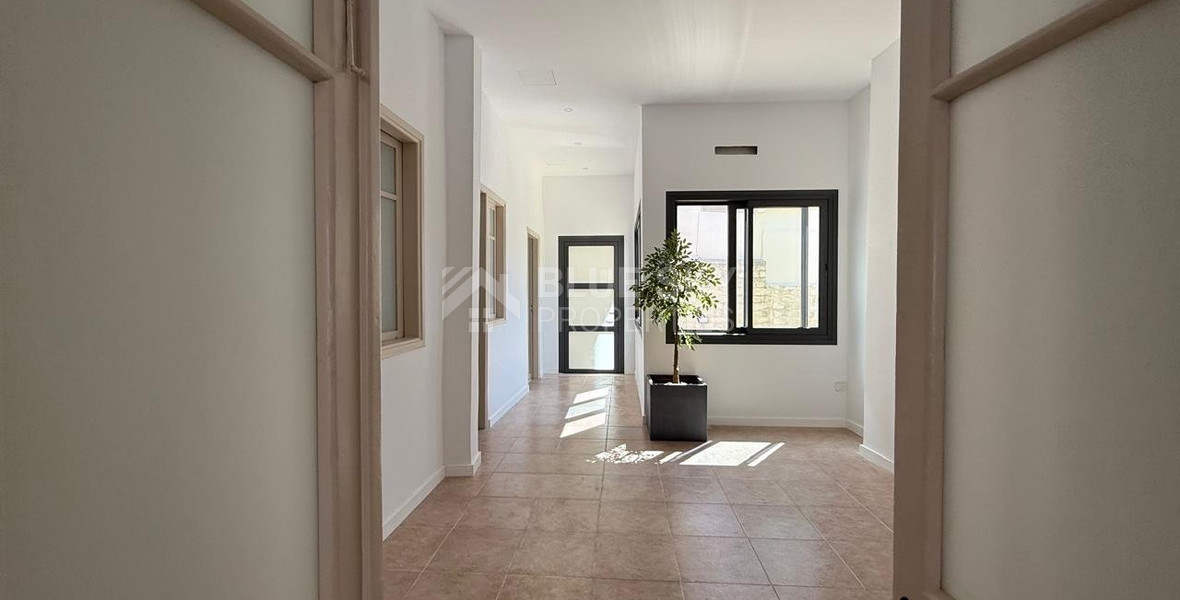 FULLY RENOVATED GROUND FLOOR OFFICE BUILDING FOR RENT IN AYIA TRIADA-LIMASSOL