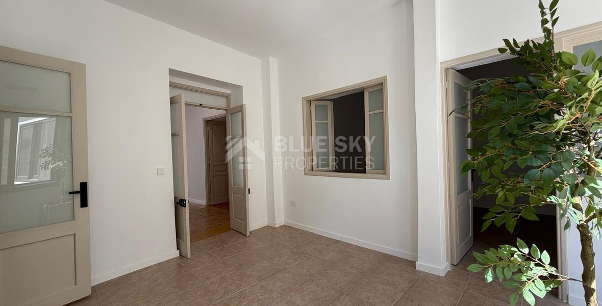 FULLY RENOVATED GROUND FLOOR OFFICE BUILDING FOR RENT IN AYIA TRIADA-LIMASSOL