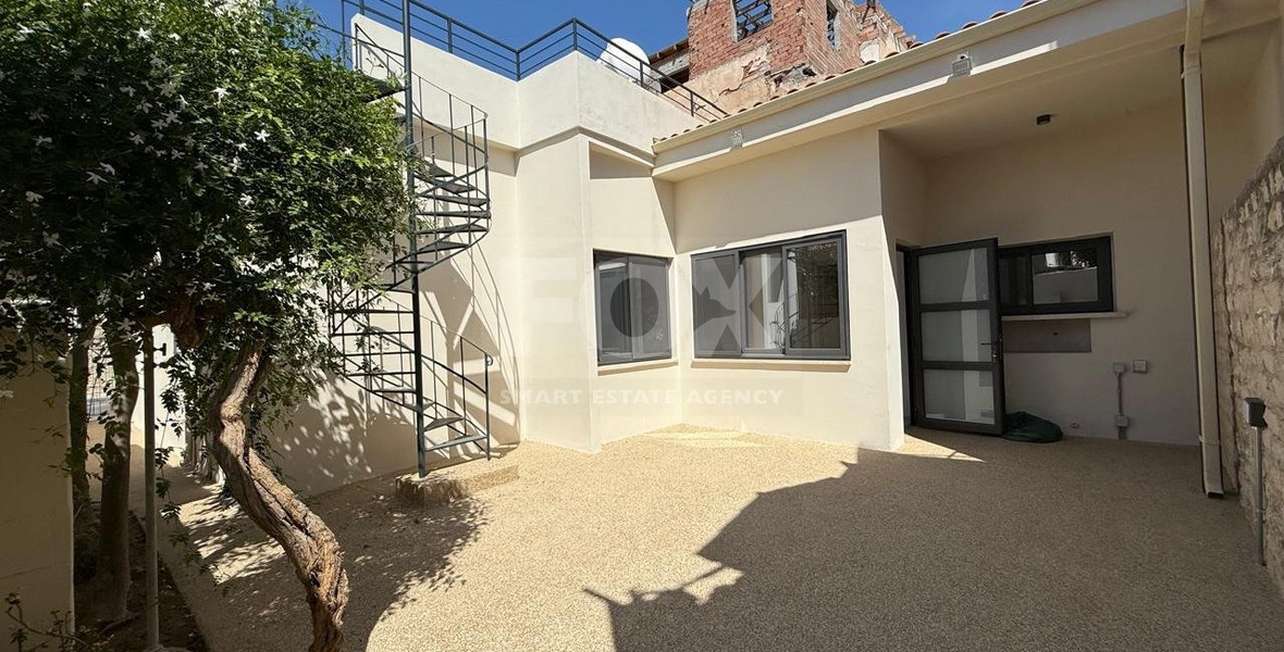 FULLY RENOVATED GROUND FLOOR OFFICE BUILDING FOR RENT IN AYIA TRIADA-LIMASSOL