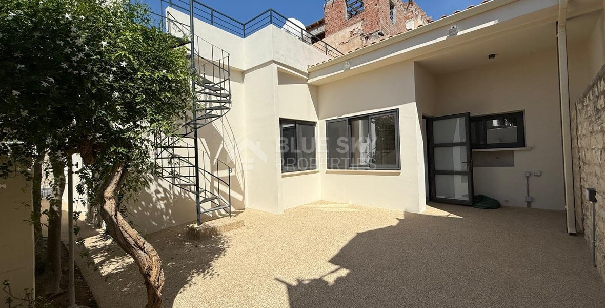 FULLY RENOVATED GROUND FLOOR OFFICE BUILDING FOR RENT IN AYIA TRIADA-LIMASSOL