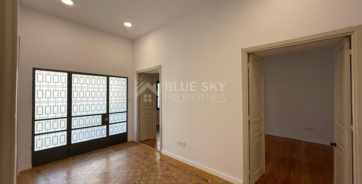 FULLY RENOVATED GROUND FLOOR OFFICE BUILDING FOR RENT IN AYIA TRIADA-LIMASSOL