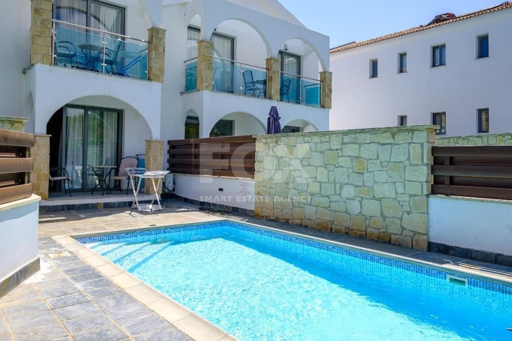 Studio for sale in Latchi, Paphos with private swimming pool