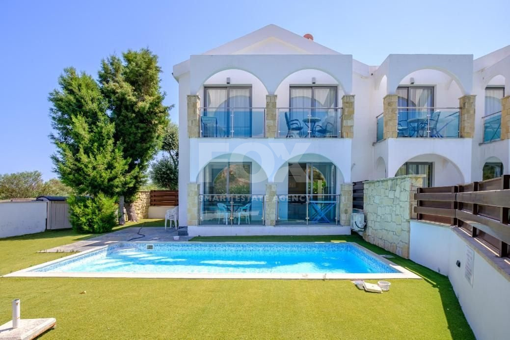 One bedroom apartment for sale in Latchi, Paphos with private swimming pool