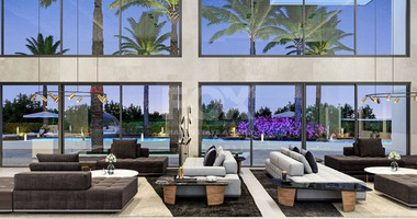Studio apartment for sale in luxury tower in Tombs of the Kings area, Paphos