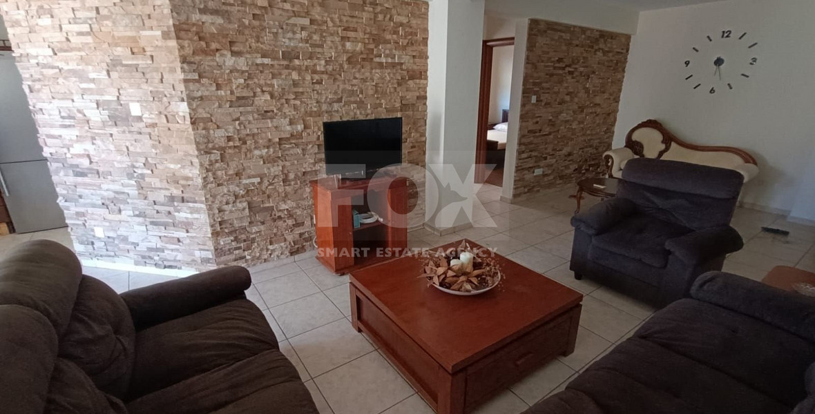 Fully Furnished Two Bedroom Apartment For Rent in Mesa Geitonia