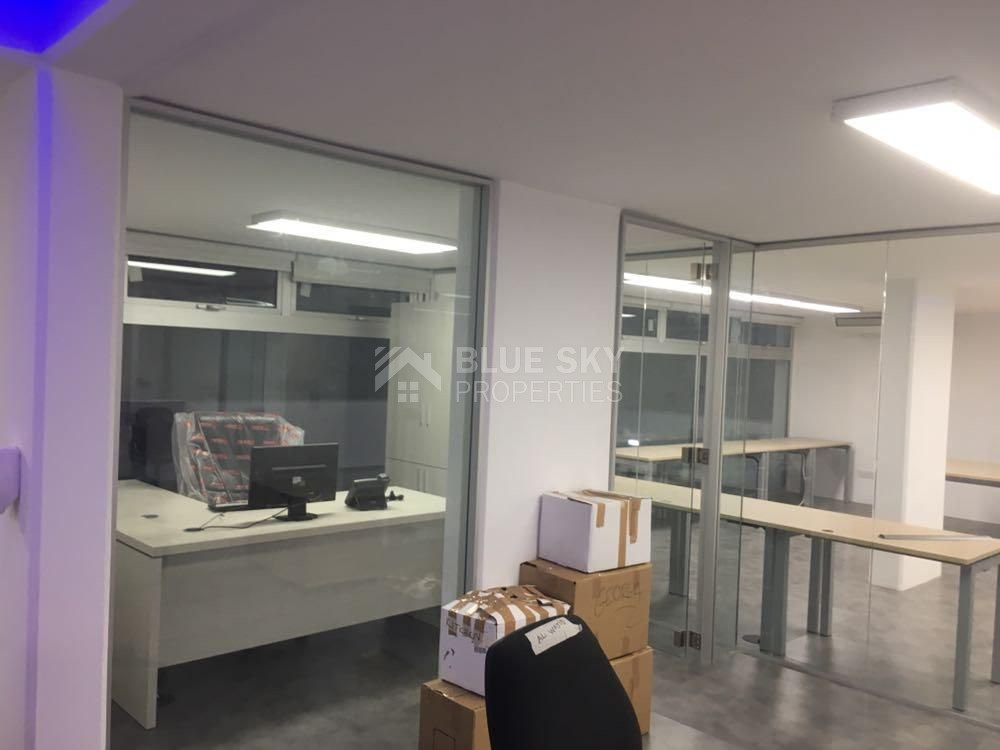 Spacious Ground Floor Office in Potamos Germasogeias For Rent
