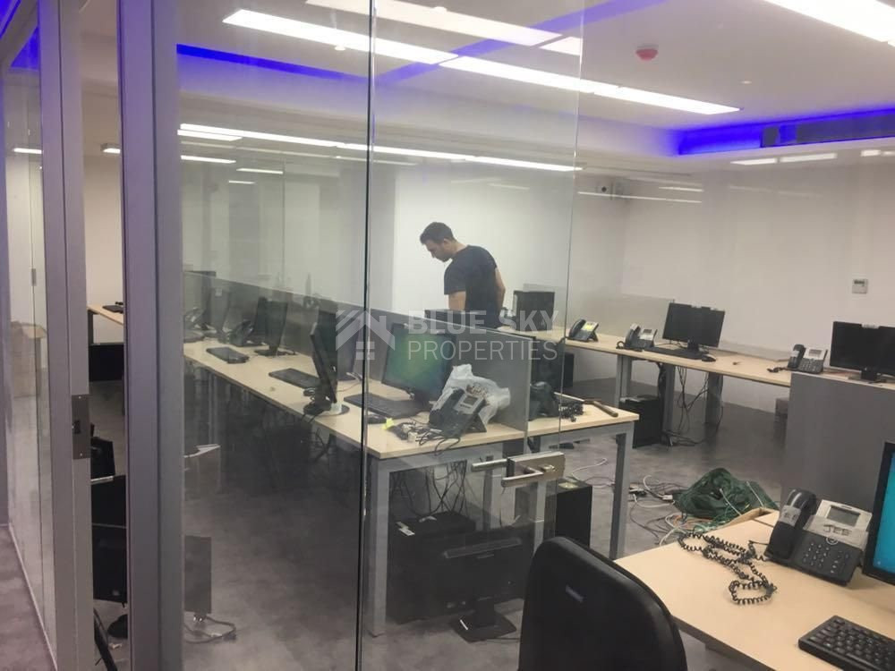 Spacious Ground Floor Office in Potamos Germasogeias For Rent