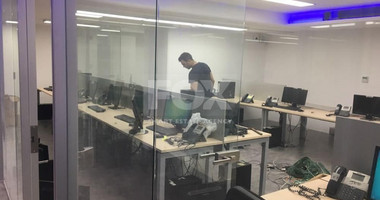 Spacious Ground Floor Office in Potamos Germasogeias For Rent