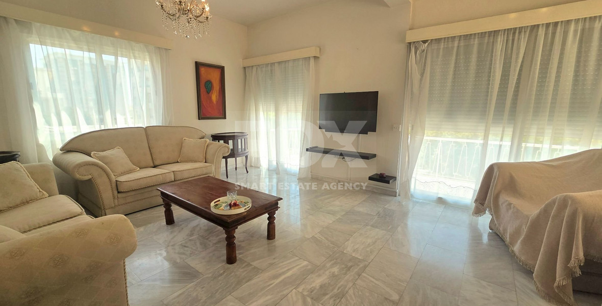 Three bedroom spacious apartment -upper house for rent in Agios Nikolas Limassol
