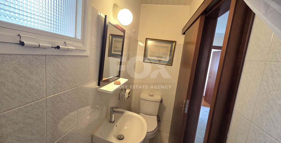 Three bedroom spacious apartment -upper house for rent in Agios Nikolas Limassol
