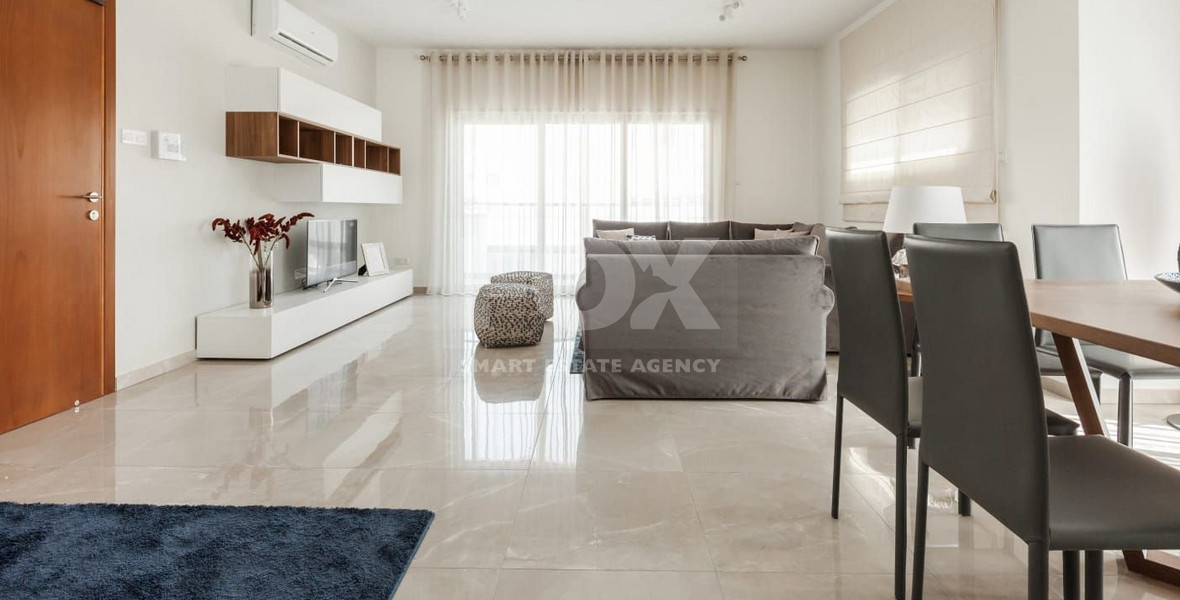 Four Bedroom Penthouse with Private Roof Garden & Sea View  500m From BEACH in Potamos Germasogeias