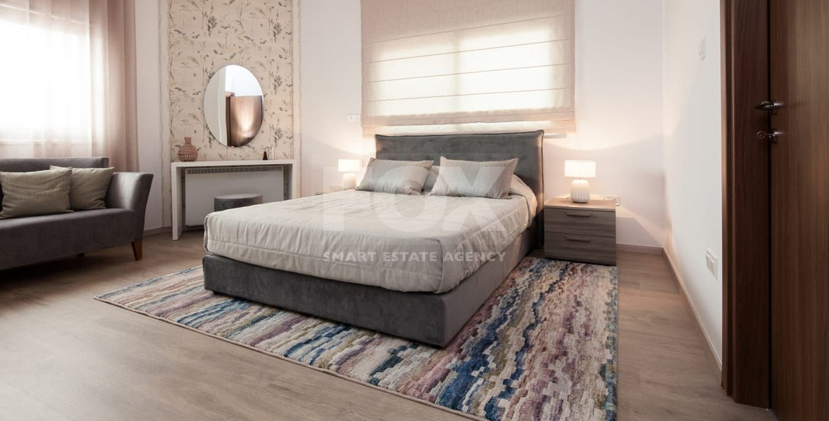 Four Bedroom Penthouse with Private Roof Garden & Sea View  500m From BEACH in Potamos Germasogeias