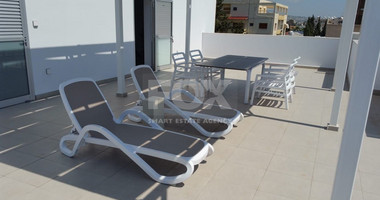 Four Bedroom Penthouse with Private Roof Garden & Sea View  500m From BEACH in Potamos Germasogeias