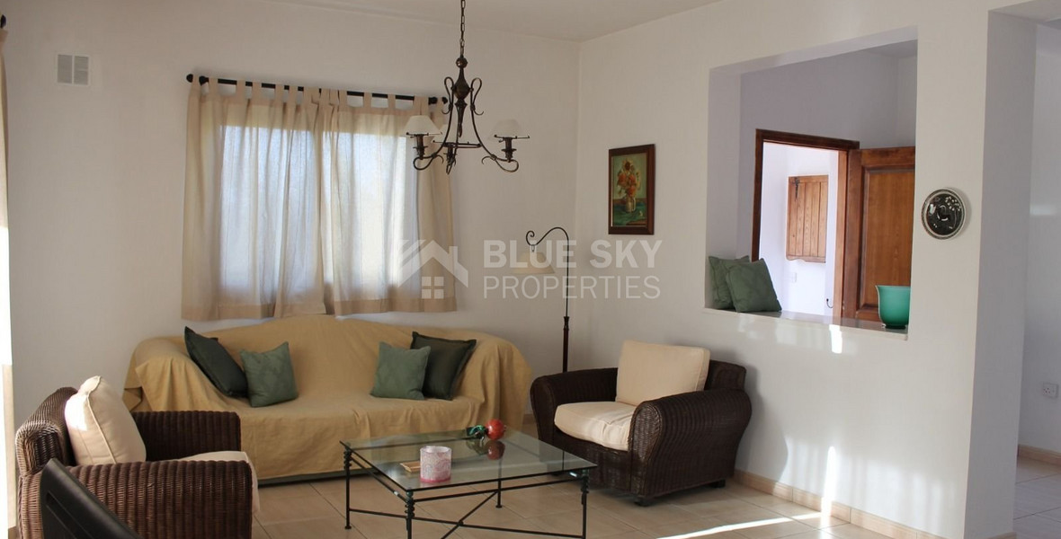Unfurnished Villa with Large Plot in Peaceful Polis
