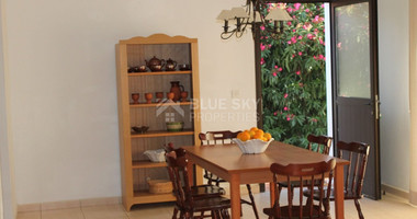 Unfurnished Villa with Large Plot in Peaceful Polis