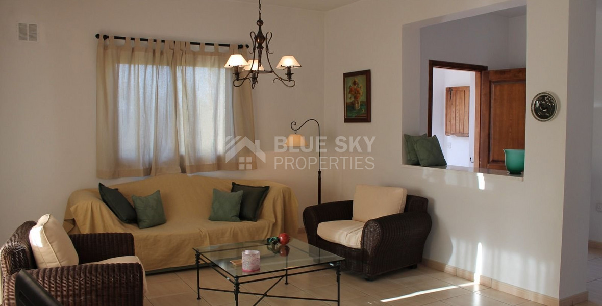 Unfurnished Villa with Large Plot in Peaceful Polis