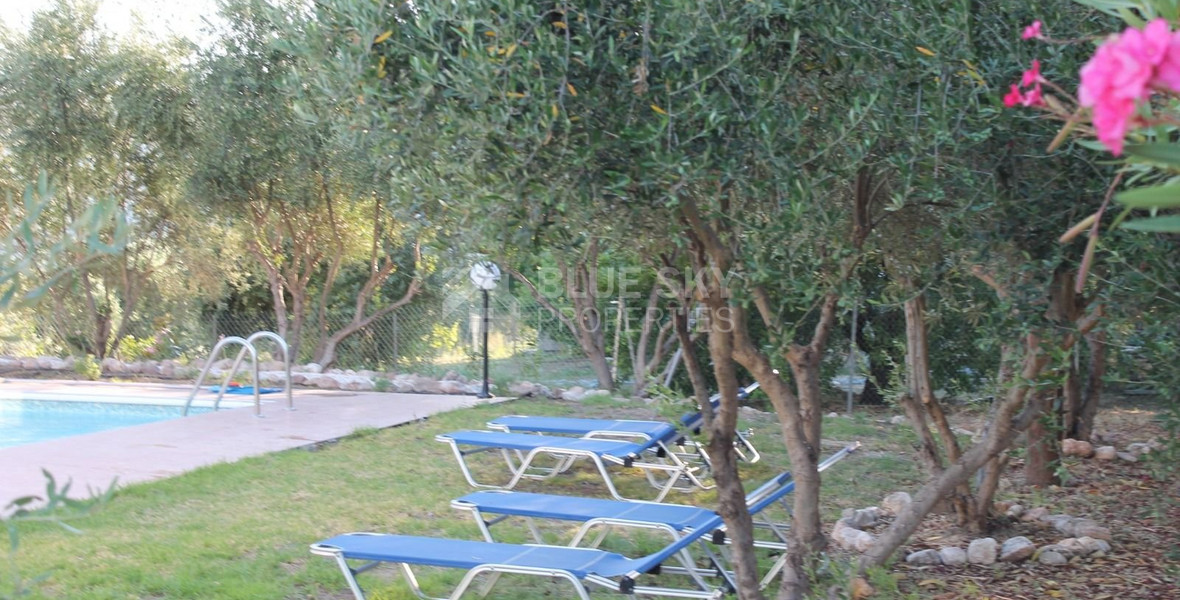 Unfurnished Villa with Large Plot in Peaceful Polis