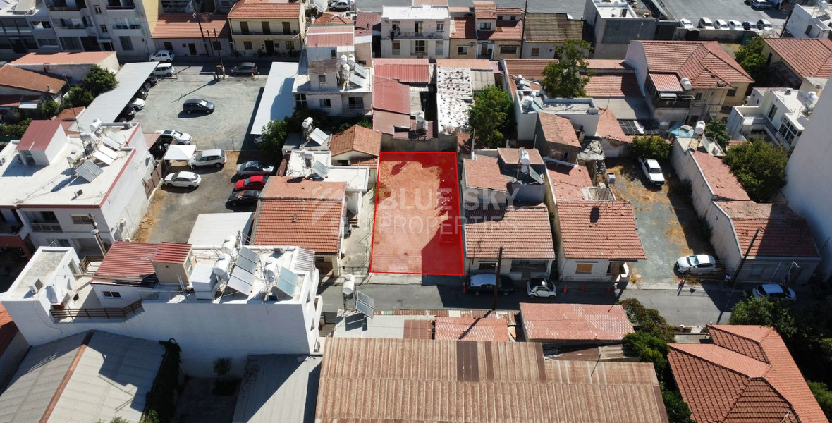 Prime Development Plot for Sale in Agia Zoni, the Heart of the City Centre
