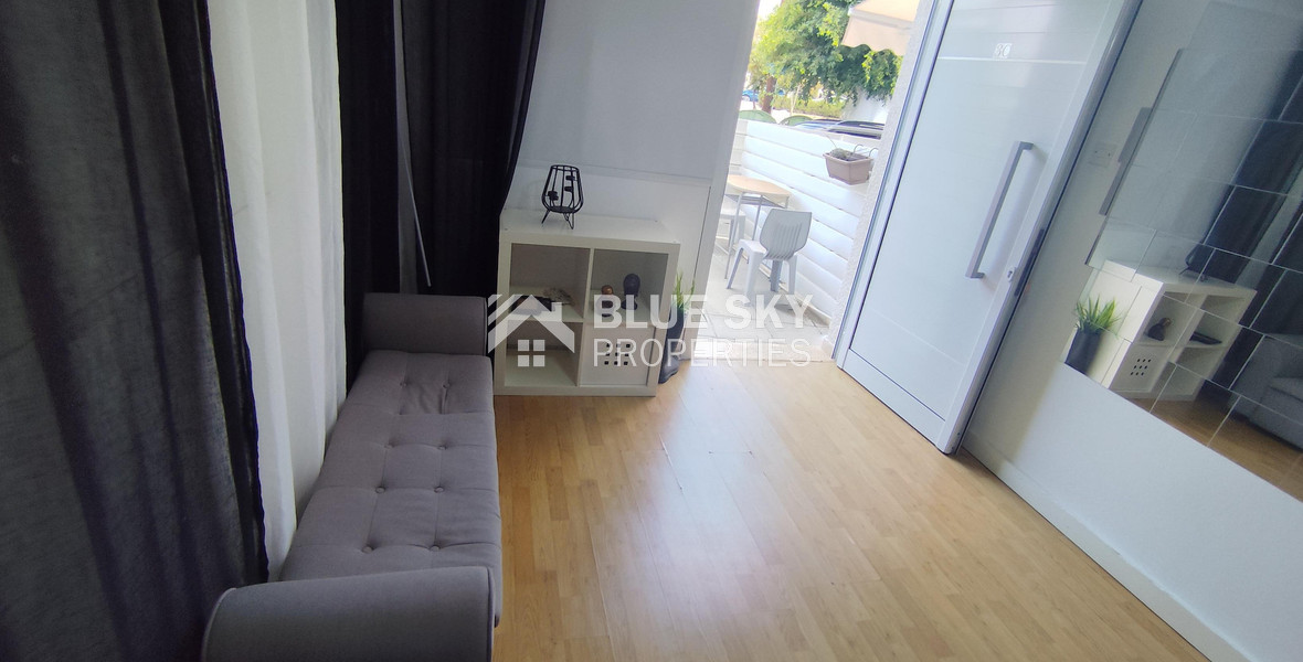 Fully Furnished Studio Apartment for Rent in Apostolos Andreas