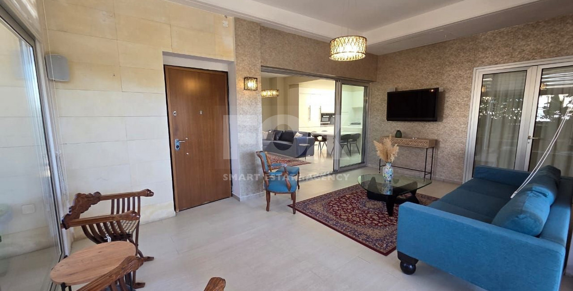 One bedroom apartment with panoramic view for rent  n Agia Zoni, Limassol