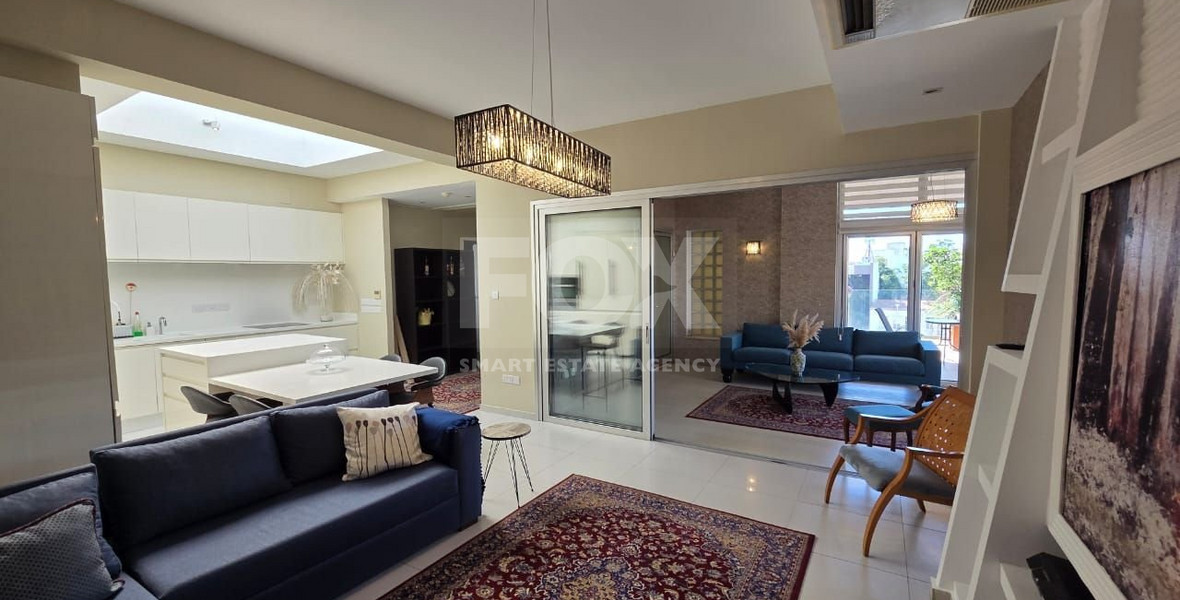 One bedroom apartment with panoramic view for rent  n Agia Zoni, Limassol