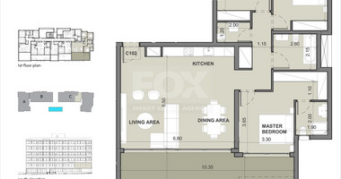 Three bedroom apartment for sale in Agios Nikolas, Limassol