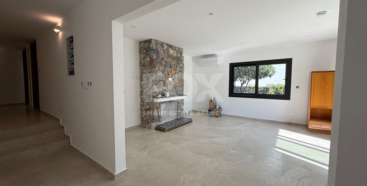 For rent four bedroom Bungalow fully renovated and privately gated in Potamos Germasogia (Papas area)