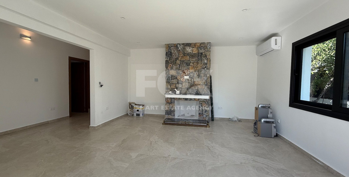 For rent four bedroom Bungalow fully renovated and privately gated in Potamos Germasogia (Papas area)