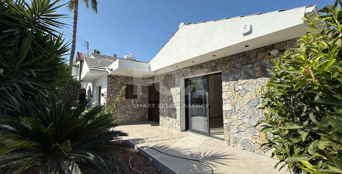 For rent four bedroom Bungalow fully renovated and privately gated in Potamos Germasogia (Papas area)