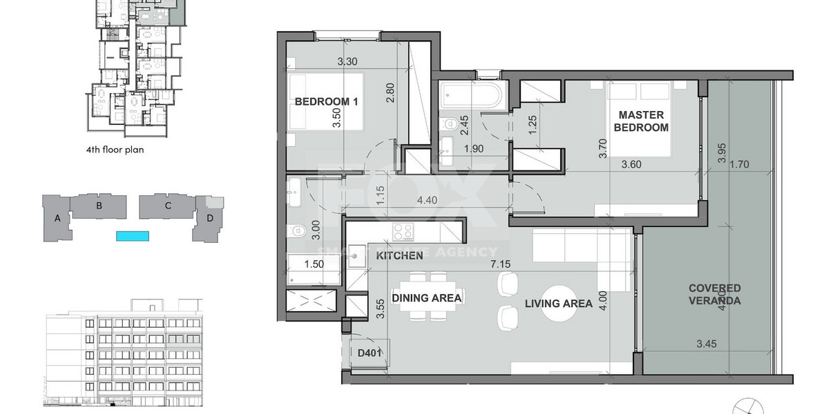 Two bedroom apartment for sale in Agios Nikolas, Limassol