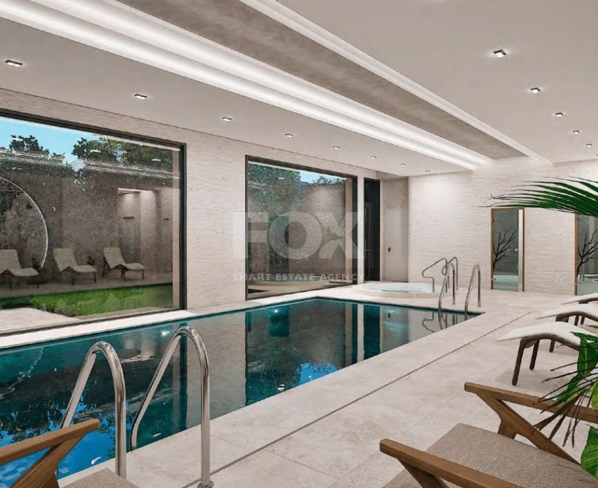 Four Bedroom penthouse plus office with private Roof Garden for sale in Germasogeia Area