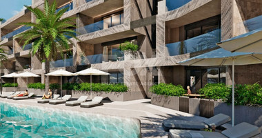 Four Bedroom penthouse plus office with private Roof Garden for sale in Germasogeia Area