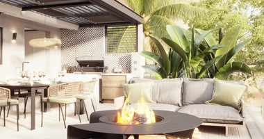 Four Bedroom penthouse plus office with private Roof Garden for sale in Germasogeia Area