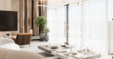 Four Bedroom penthouse plus office with private Roof Garden for sale in Germasogeia Area