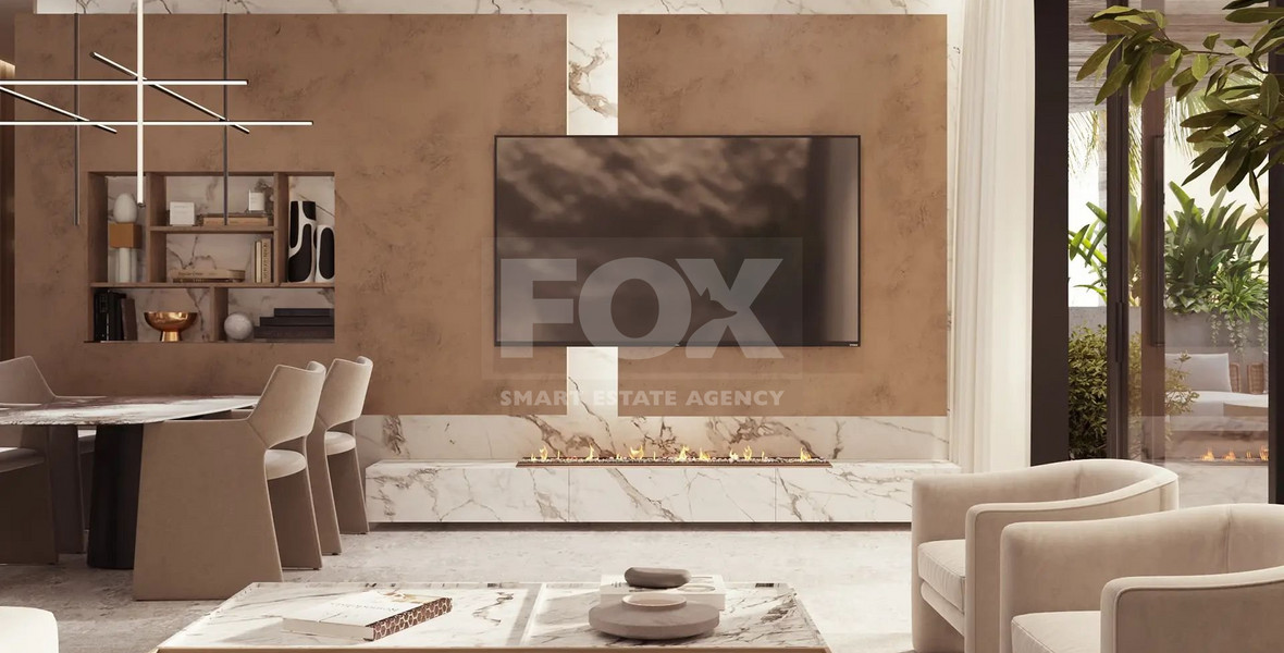 Four Bedroom penthouse plus office with private Roof Garden for sale in Germasogeia Area