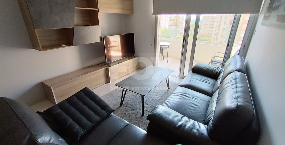 For rent fully furnished three bedroom renovated apartment with sea view in Neapolis