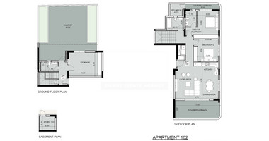 Amazing 2 bedroom duplex apartment for sale in Potamos Germasogeias, Limassol