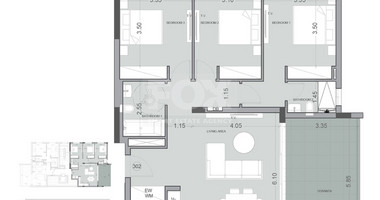 Three bedroom apartment for sale in Potamos Germasogeias, Limassol